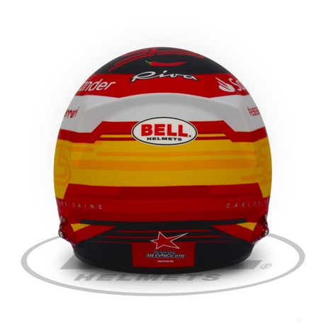 Mini Elmetto Carlos Sainz scala 1:2, 2022 - FansBRANDS®
