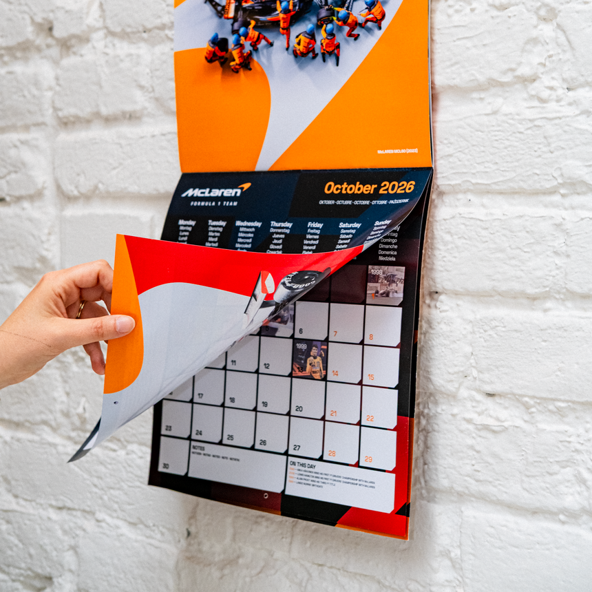 McLaren Formula 1 Team - Calendario Ufficiale - 2026