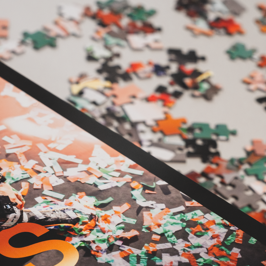 McLaren Formula 1® Team, Puzzle, Oscar Piastri, Prima vittoria al Gran Premio, 1000 pezzi