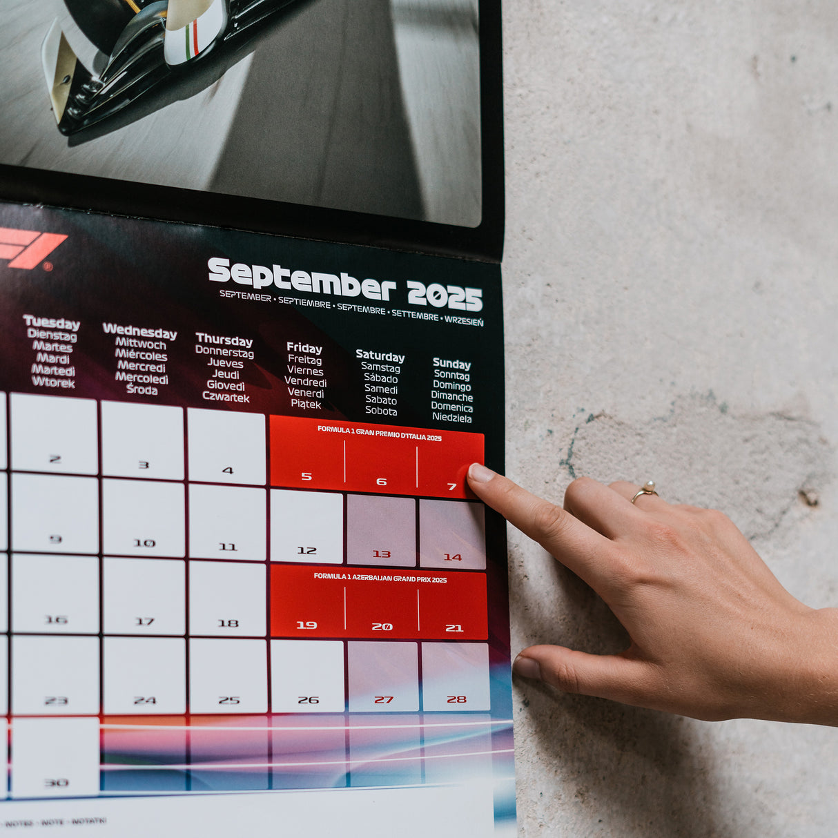 Formula 1® - Calendario ufficiale della F1, 2025