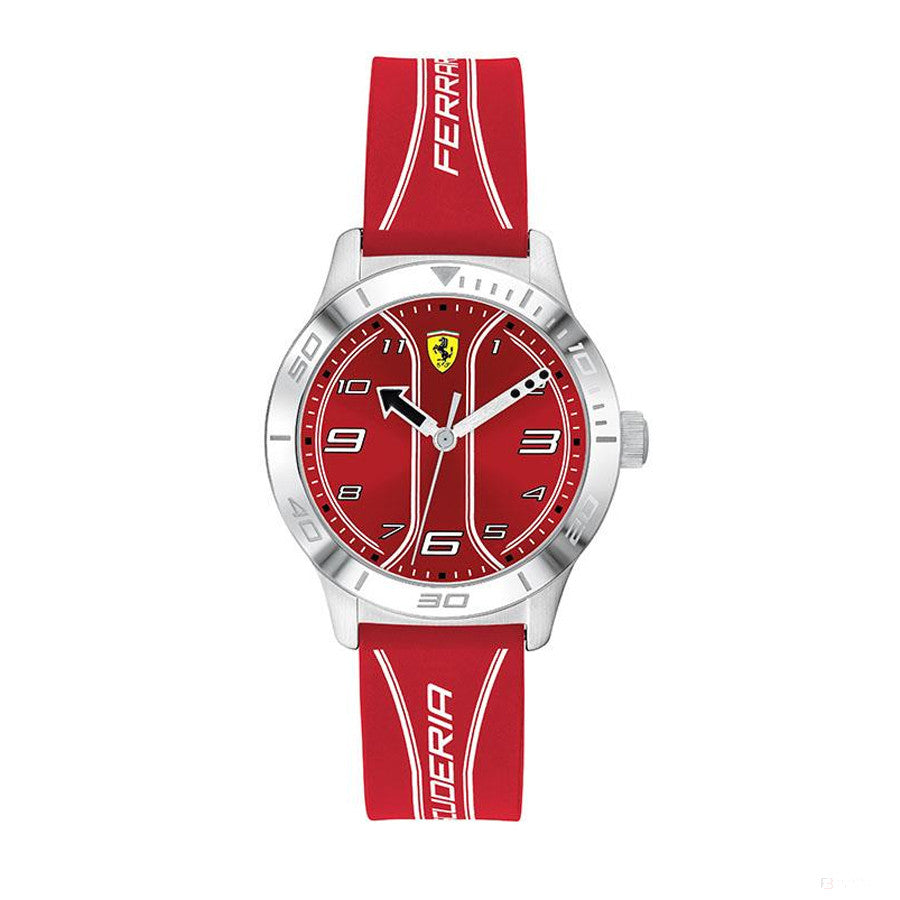 Scuderia Ferrari Watch Academy For Kids, Silicon, Red, 34Mm