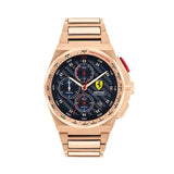 Scuderia Ferrari Watch Aspire, Rose Gold Plated Steel, 44Mm