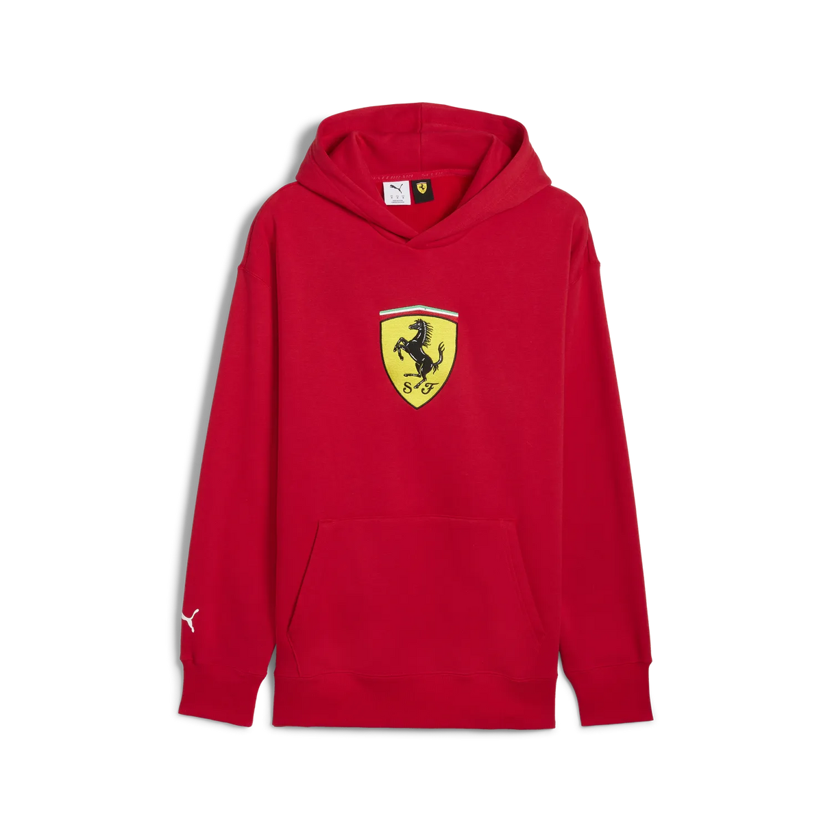 Ferrari Race Felpa con Cappuccio - Rosso 🔥