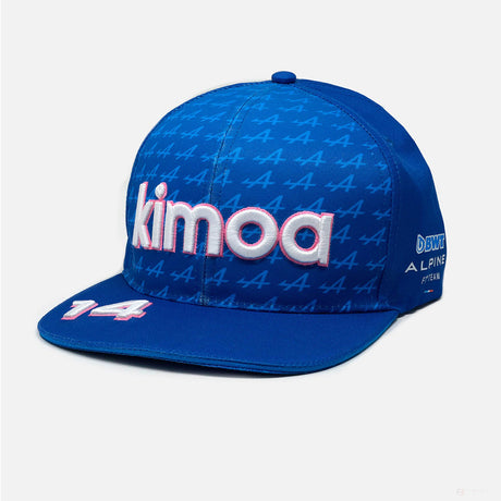 Alpine Cappello di Baseball, Fernando Alonso Kimoa, Blu, 2022 - FansBRANDS®