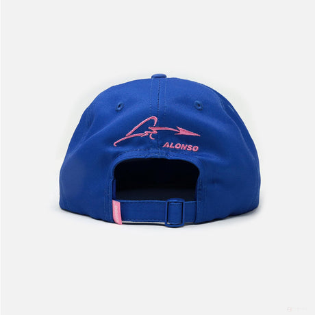 Alpine Cappello di Baseball, Fernando Alonso Kimoa, Blu, 2022 - FansBRANDS®