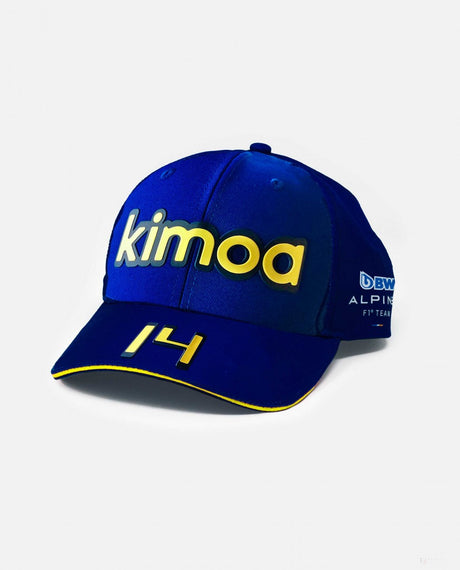 Alpine Cappello di baseball, Fernando Alonso Kimoa Spain GP, Blu, 2022 - FansBRANDS®