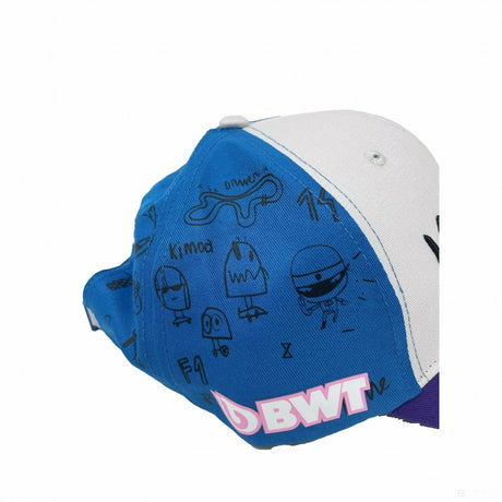 Alpine Cappello di baseball, Fernando Alonso Kimoa Japan GP, Blu, 2022 - FansBRANDS®