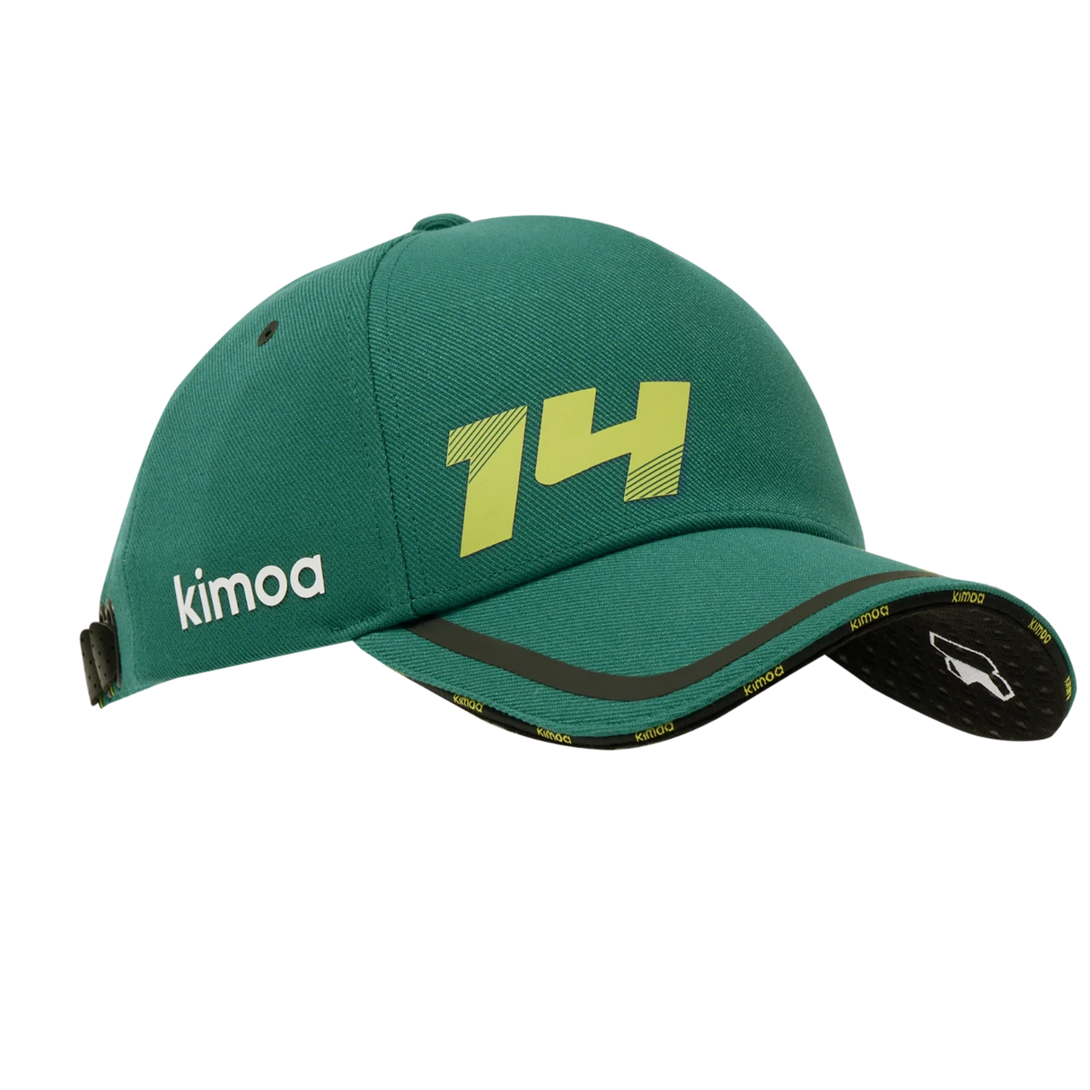 Cappellino Fernando Alonso, Kimoa, tecnico, verde, 2024