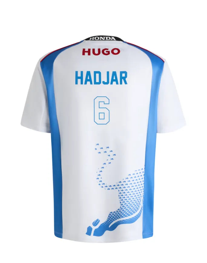 Maglietta Replica VISA RB MENS Hadjar BIANCA 🔥