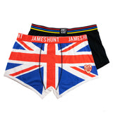 James Hunt casco + Union Jack Boxer Pantaloni brevi - Confezione Doppia - FansBRANDS®
