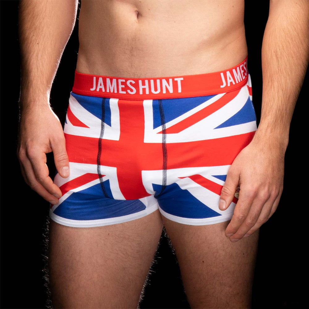 James Hunt Union Jack Boxer Pantaloni brevi - Confezione Doppia