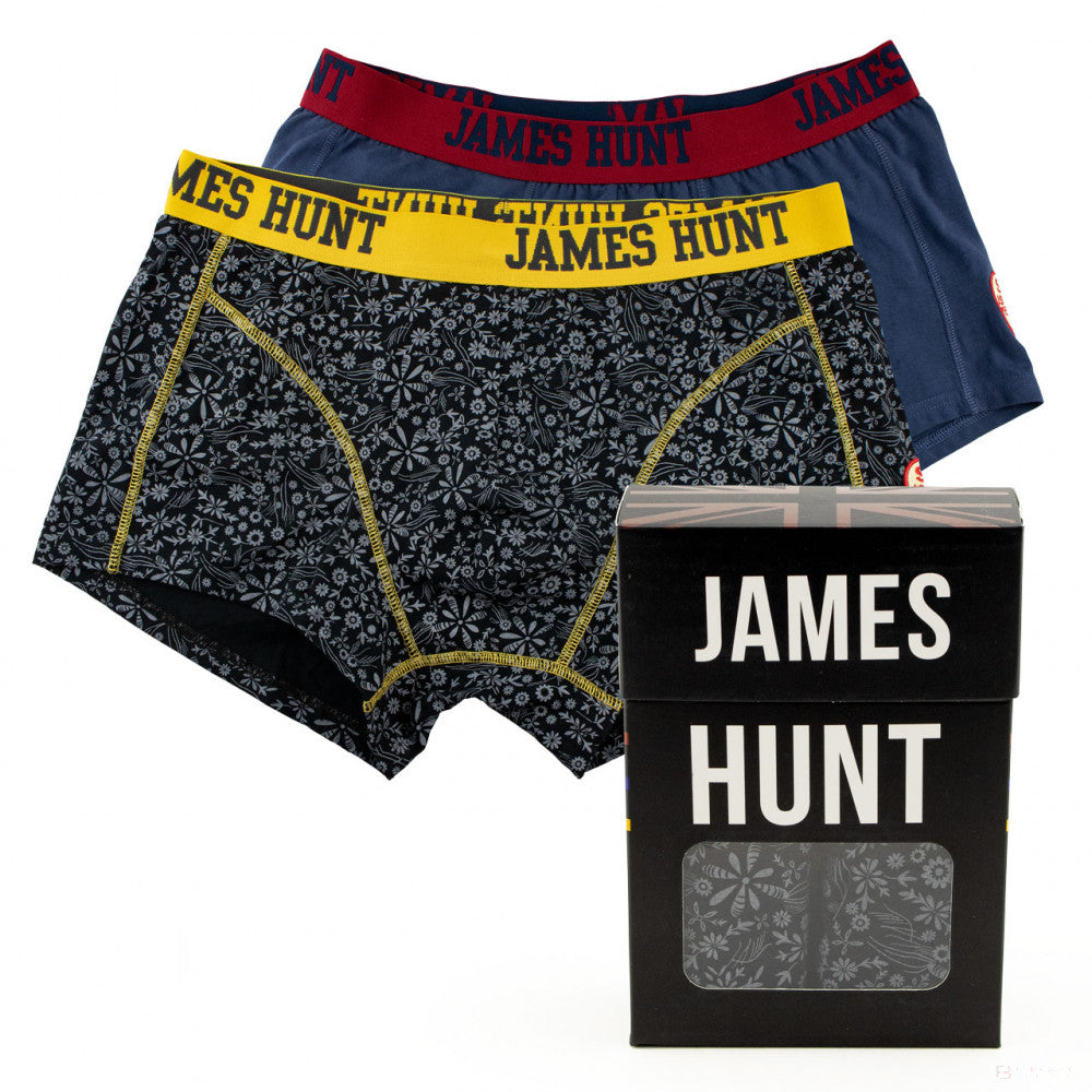 James Hunt Seventies + 76 Boxer Pantaloni brevi - Confezione Doppia - FansBRANDS®