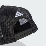 Cappellino Mercedes, trucker, logo completo, nero 🔥