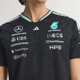 Mercedes Jersey, squadra, adidas, nera, 2026