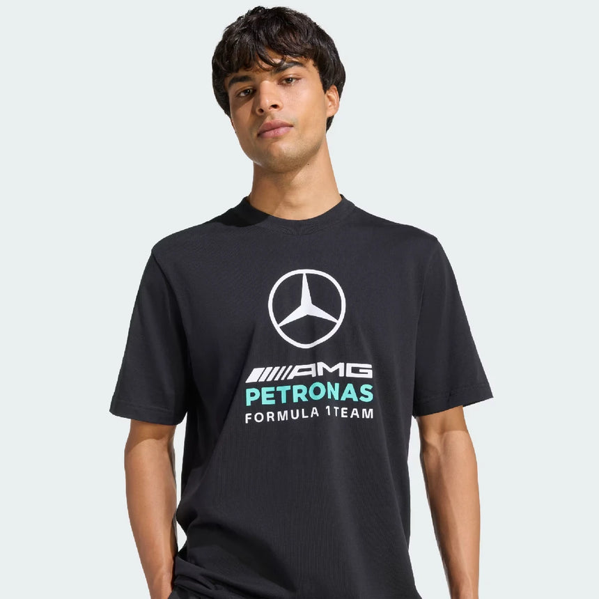 Polo Mercedes, Dna, grafica, adidas, nera, 2026