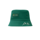 Cappello Fernando Alonso, Kimoa, cappello a secchiello, verde, 2024