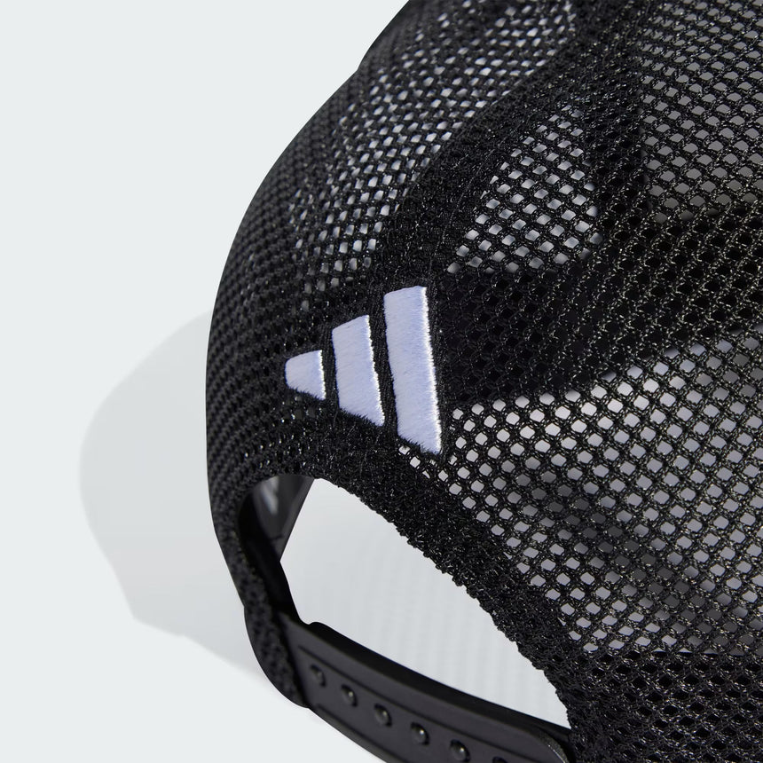 Cappellino Mercedes, trucker, logo lungo, bianco 🔥