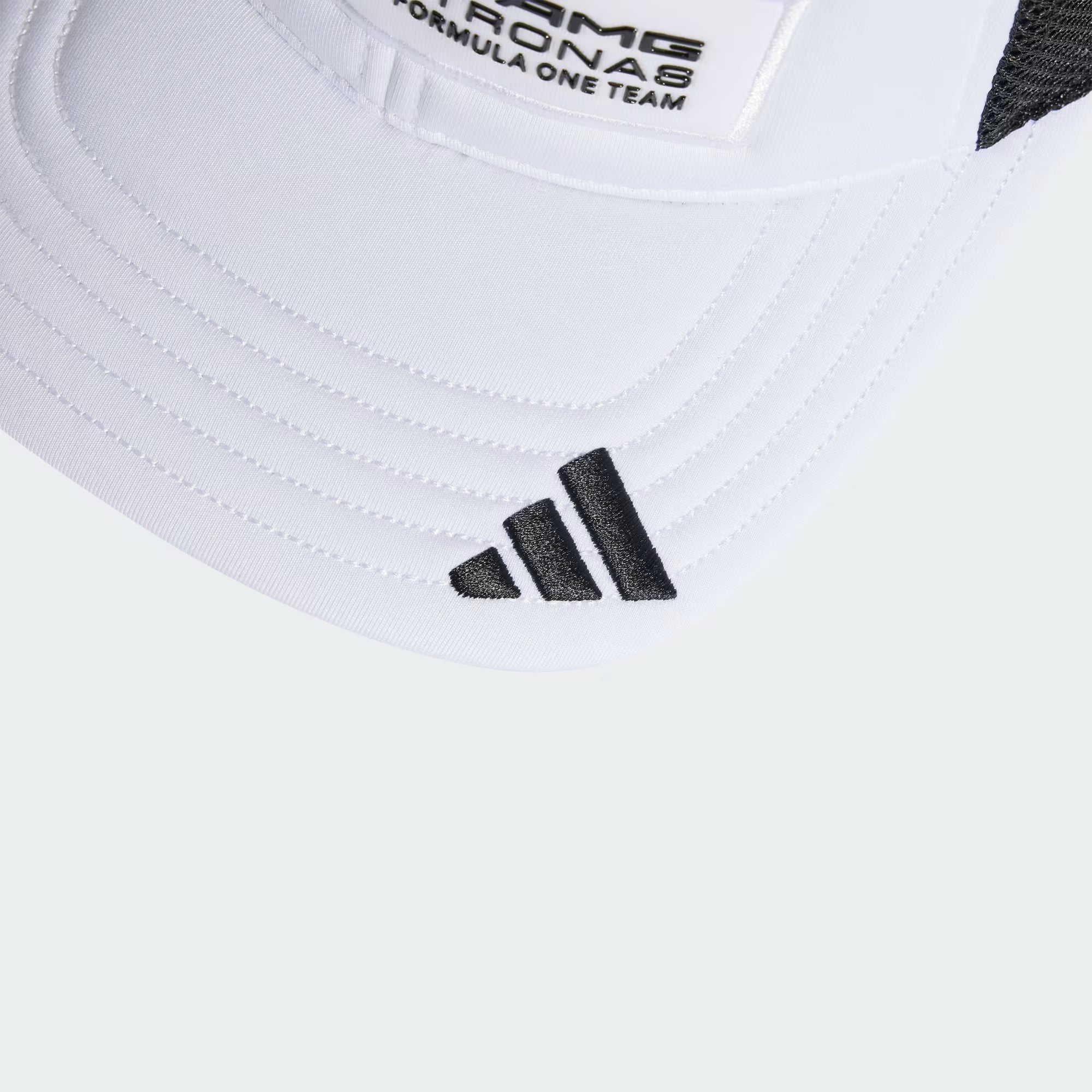 Cappellino Mercedes, trucker, logo lungo, bianco 🔥