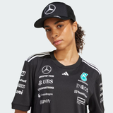 Cappellino Mercedes, trucker, logo grande, nero 🔥
