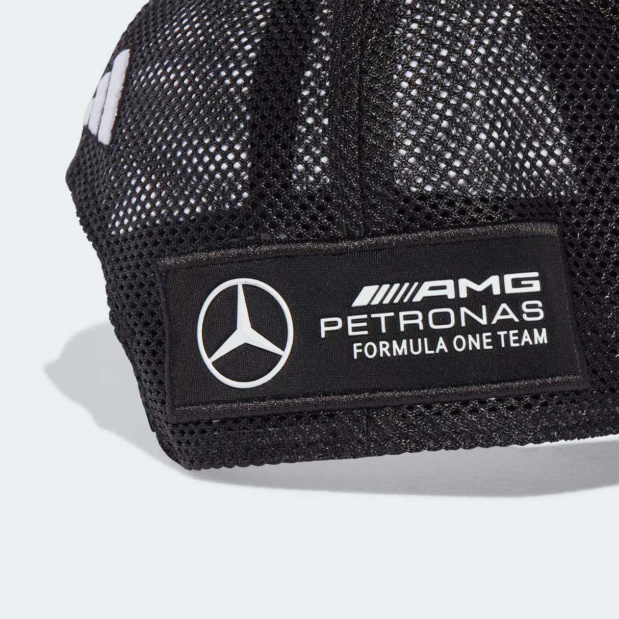Cappellino Mercedes, trucker, logo grande, nero 🔥