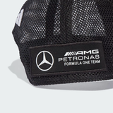 Cappellino Mercedes, trucker, logo grande, nero 🔥