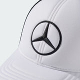 Cappellino Mercedes, trucker, logo grande, bianco/nero 🔥