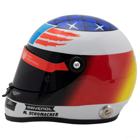 1:2, Mick Schumacher Mini casco Belgium Spa 2017