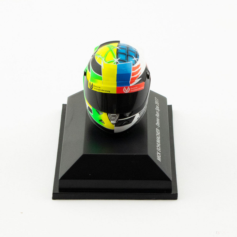 1:8, Mick Schumacher Belgium GP 2017 Mini casco - FansBRANDS®