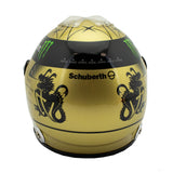 Oro, 1:2, Michael Schumacher 2011 Spa Mini casco - FansBRANDS®