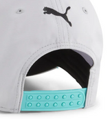Mercedes hat, Puma, team, baseball cap, silver, 2024