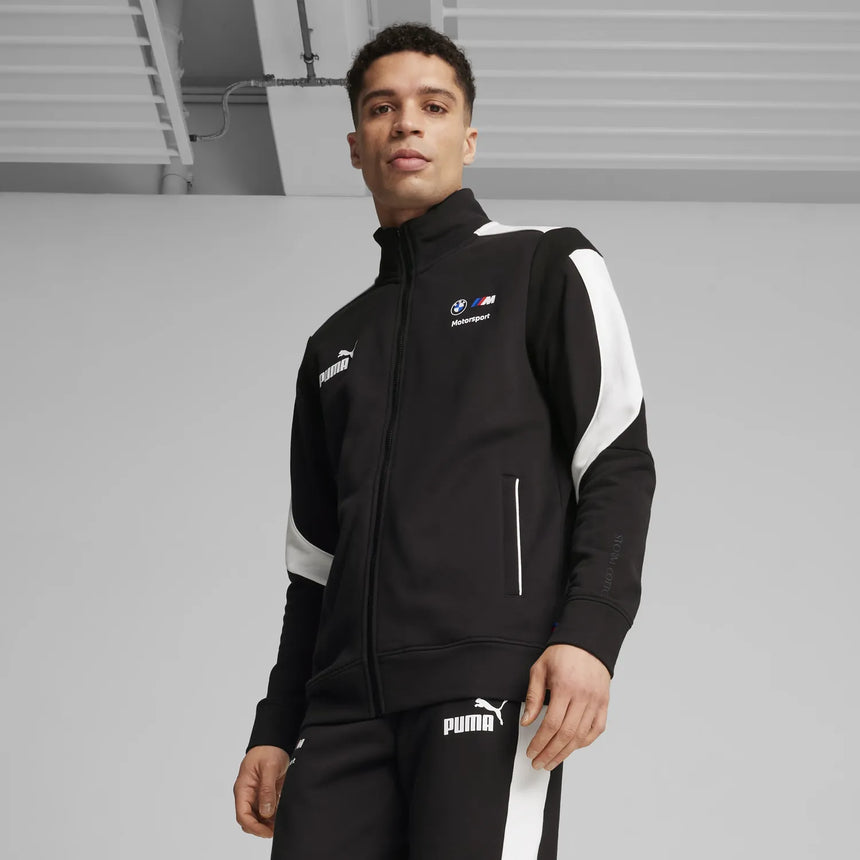 BMW MMS MT7 Sweatshirt mit durchgehendem Reißverschluss – Schwarz 🔥