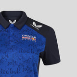 Polo Red Bull, team, Max Verstappen, da donna, blu, 2026