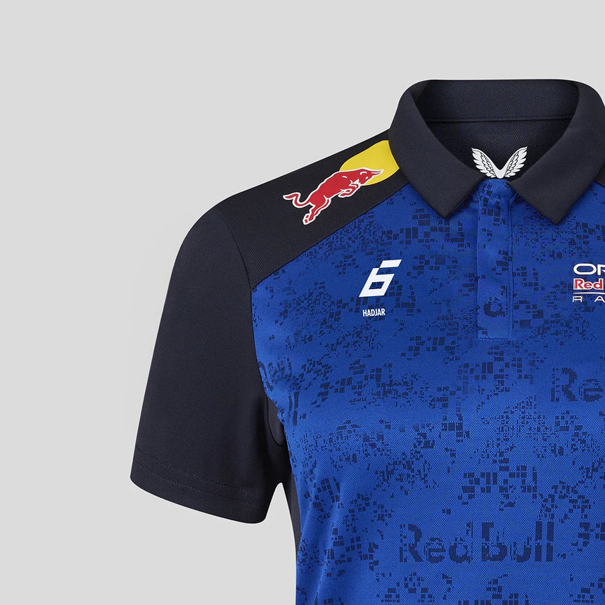 Polo Red Bull, team, Isack Hadjar, donna, blu, 2026