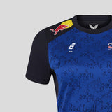 Red Bull t-shirt, team, Isack Hadjar, da donna, blu, 2026
