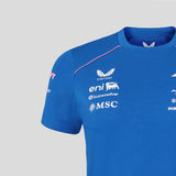 Alpine t-shirt, team, da donna, blu, 2026