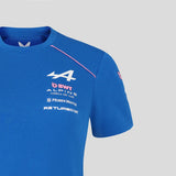 Alpine t-shirt, team, da donna, blu, 2026