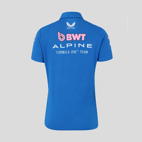 Alpine polo, team, femminile, blu, 2026