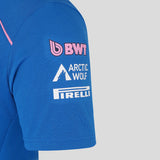 Alpine polo, team, femminile, blu, 2026