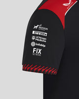 Haas F1 t-shirt, team, femminile, nero