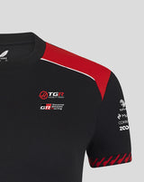 Haas F1 t-shirt, team, femminile, nero