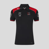Haas F1 polo, team, da donna, nero
