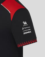 Haas F1 polo, team, da donna, nero