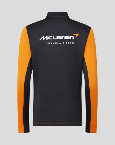McLaren sweater, 1/4 Zip, team, women, papaya, 2023