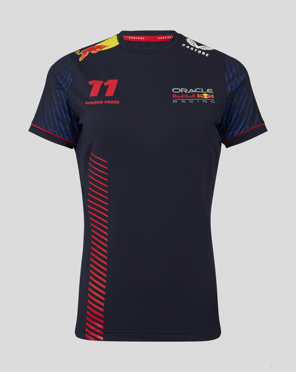 Red Bull Racing t-shirt, Sergio Perez, women, blue, 2023 - FansBRANDS®