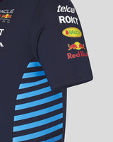 Red Bull t-shirt collo camicia, Castore, squadra, donne, blu, 2024 - FansBRANDS®