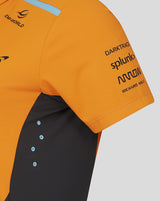 McLaren t-shirt collo camicia, Castore, Oscar Piastri, donne, arancia - FansBRANDS®