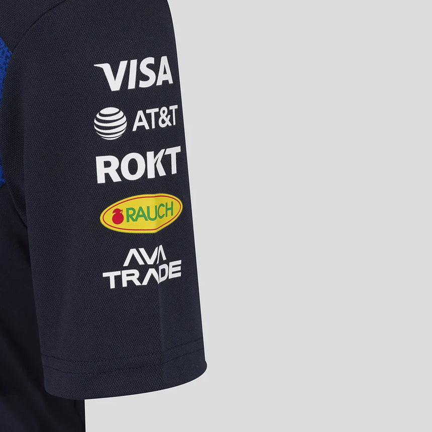 Red Bull polo, team, bambini, blu