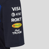 T-shirt Red Bull, team, bambini, blu