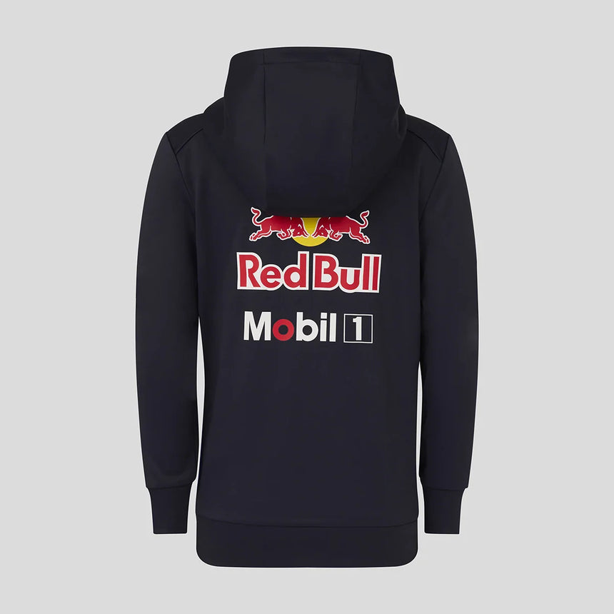 Felpa con cappuccio Red Bull, team, bambini, blu