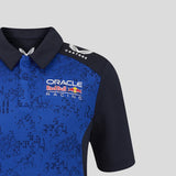 Polo Red Bull, team, Isack Hadjar, bambini, blu, 2026